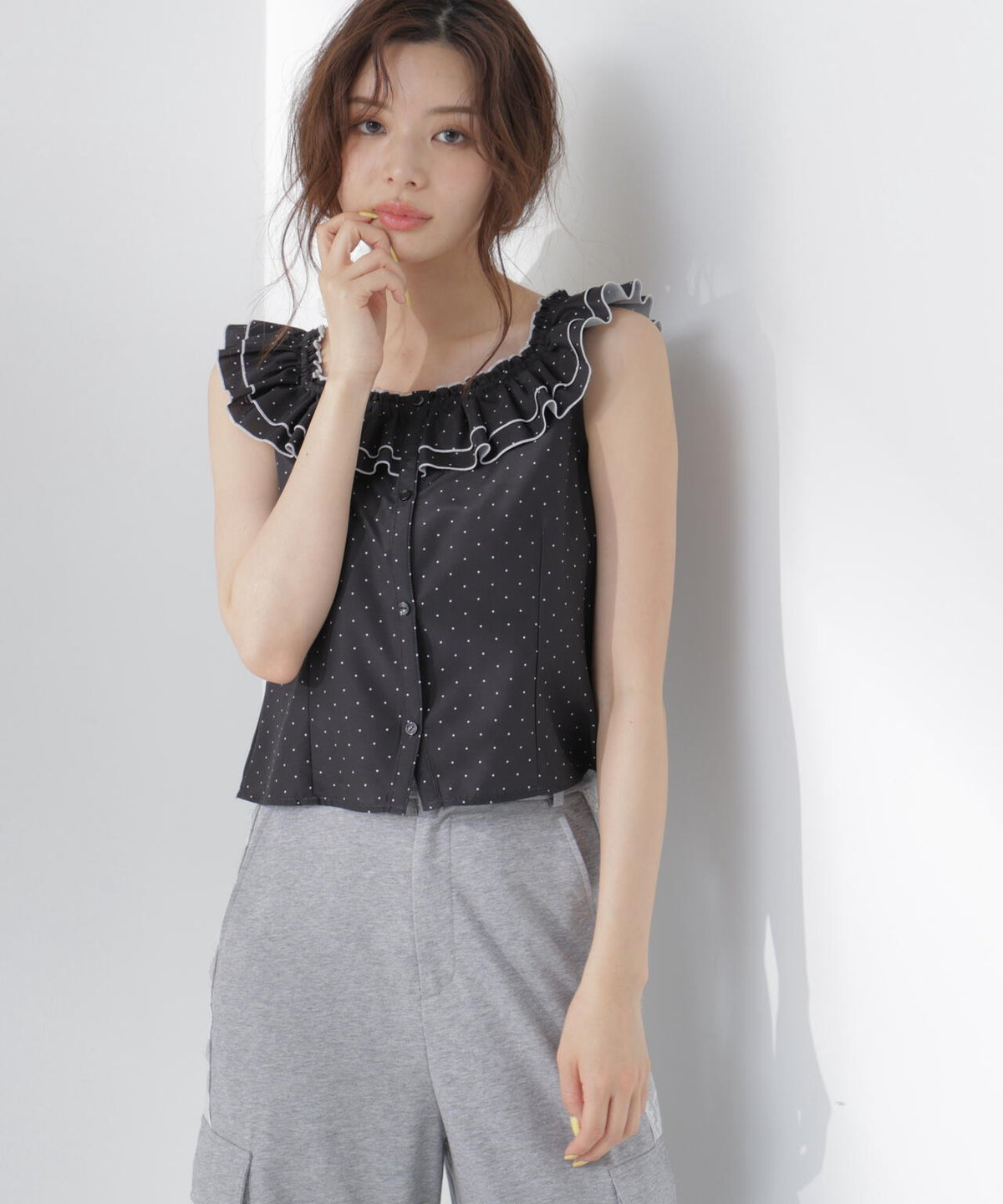 165cm 着用サイズ:FR