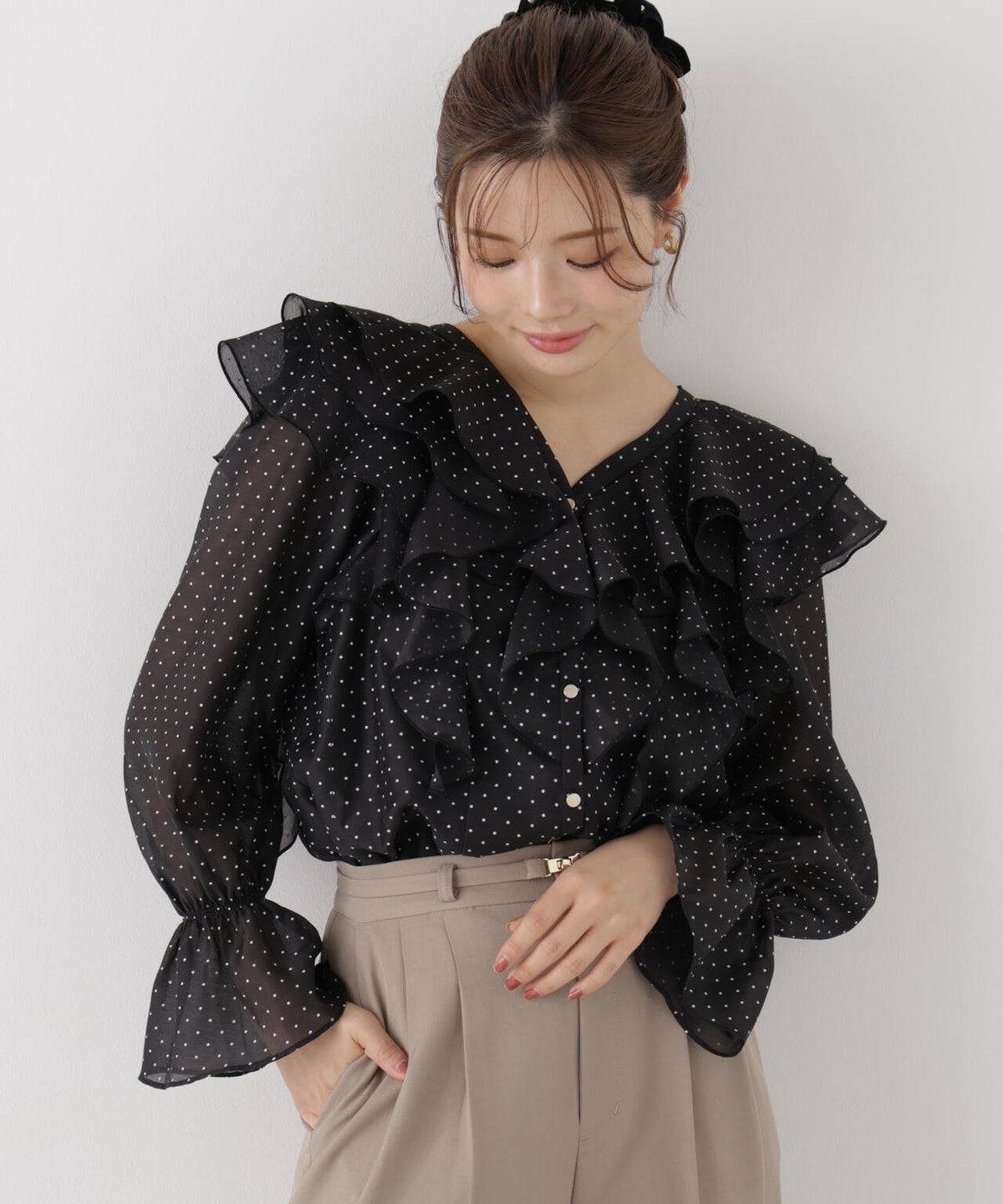 165cm 着用サイズ:FR