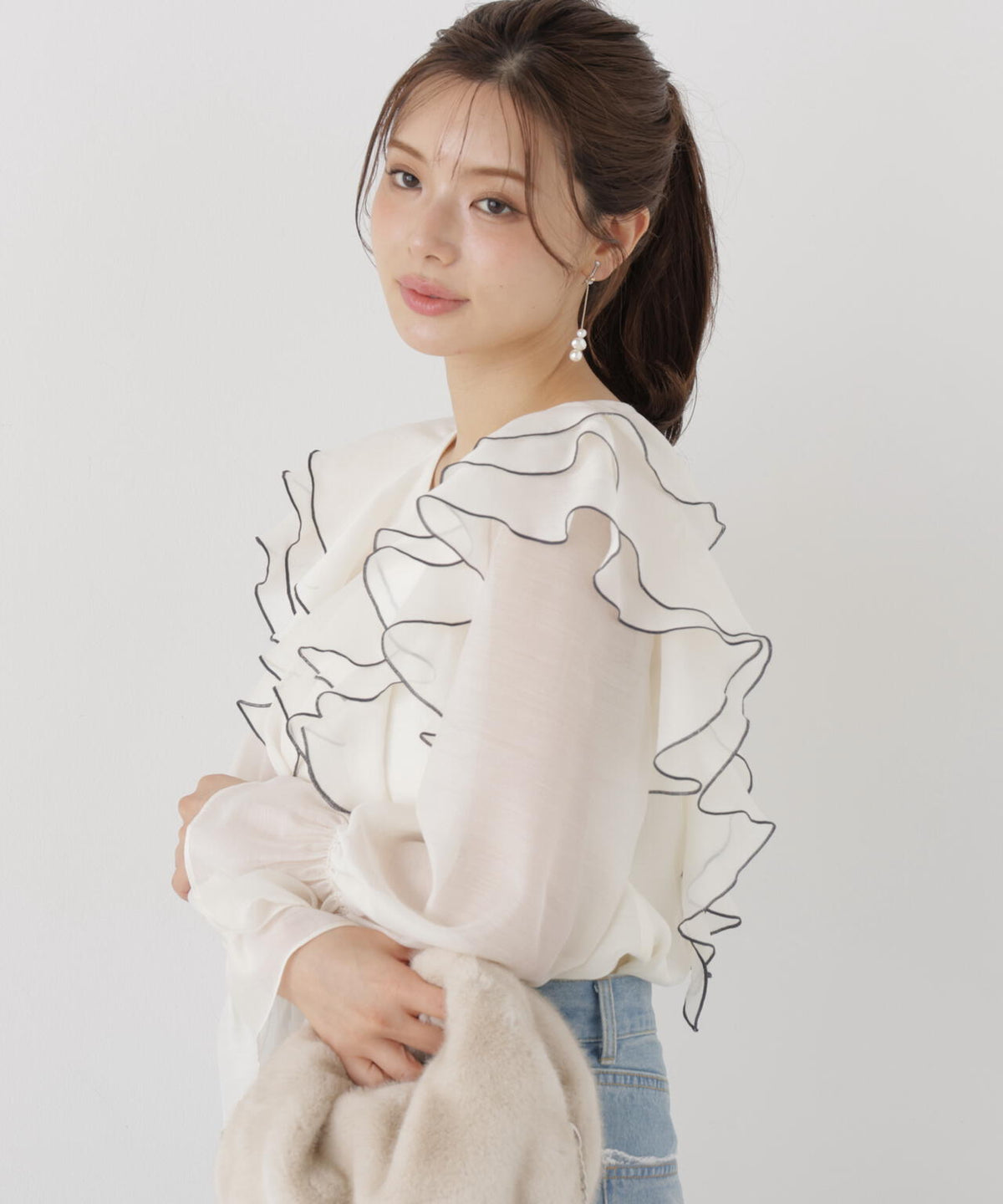 165cm 着用サイズ:FR