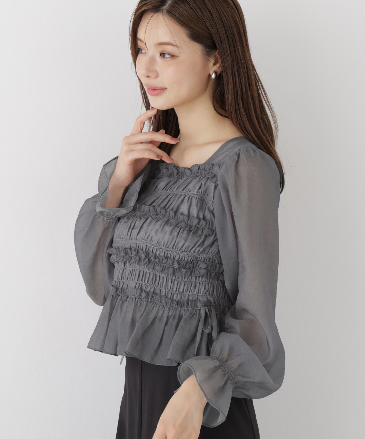 165cm 着用サイズ:FR