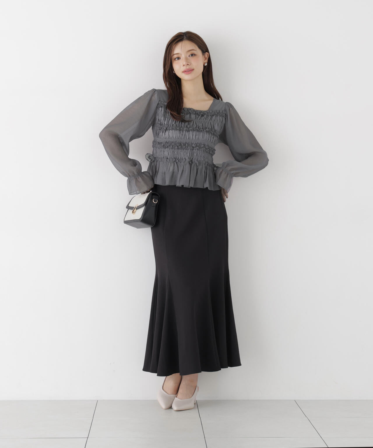 165cm 着用サイズ:FR