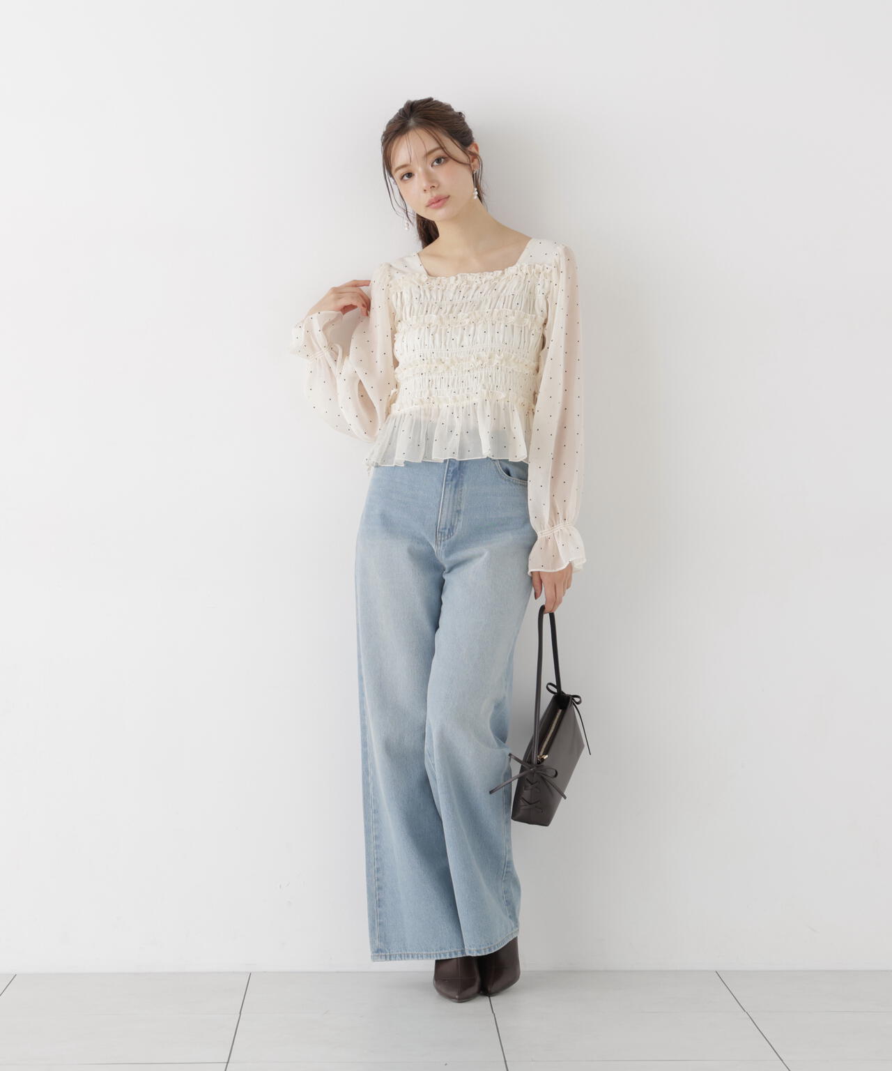 165cm 着用サイズ:FR