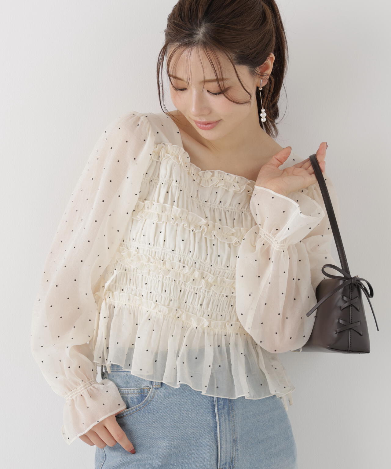 165cm 着用サイズ:FR