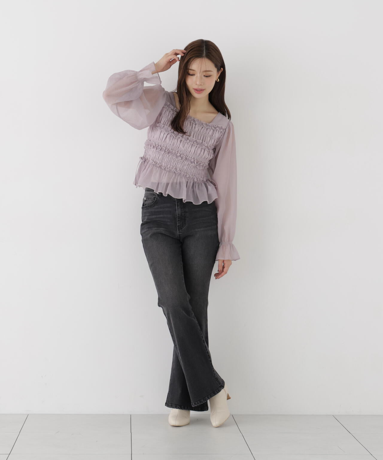 165cm 着用サイズ:FR