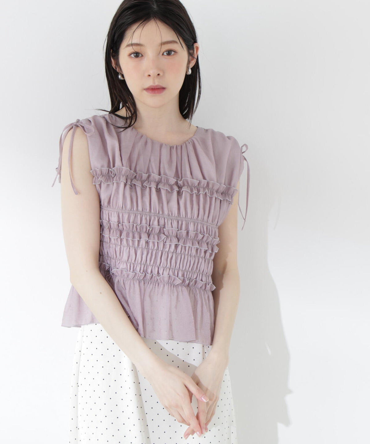 167cm 着用サイズ:FR
