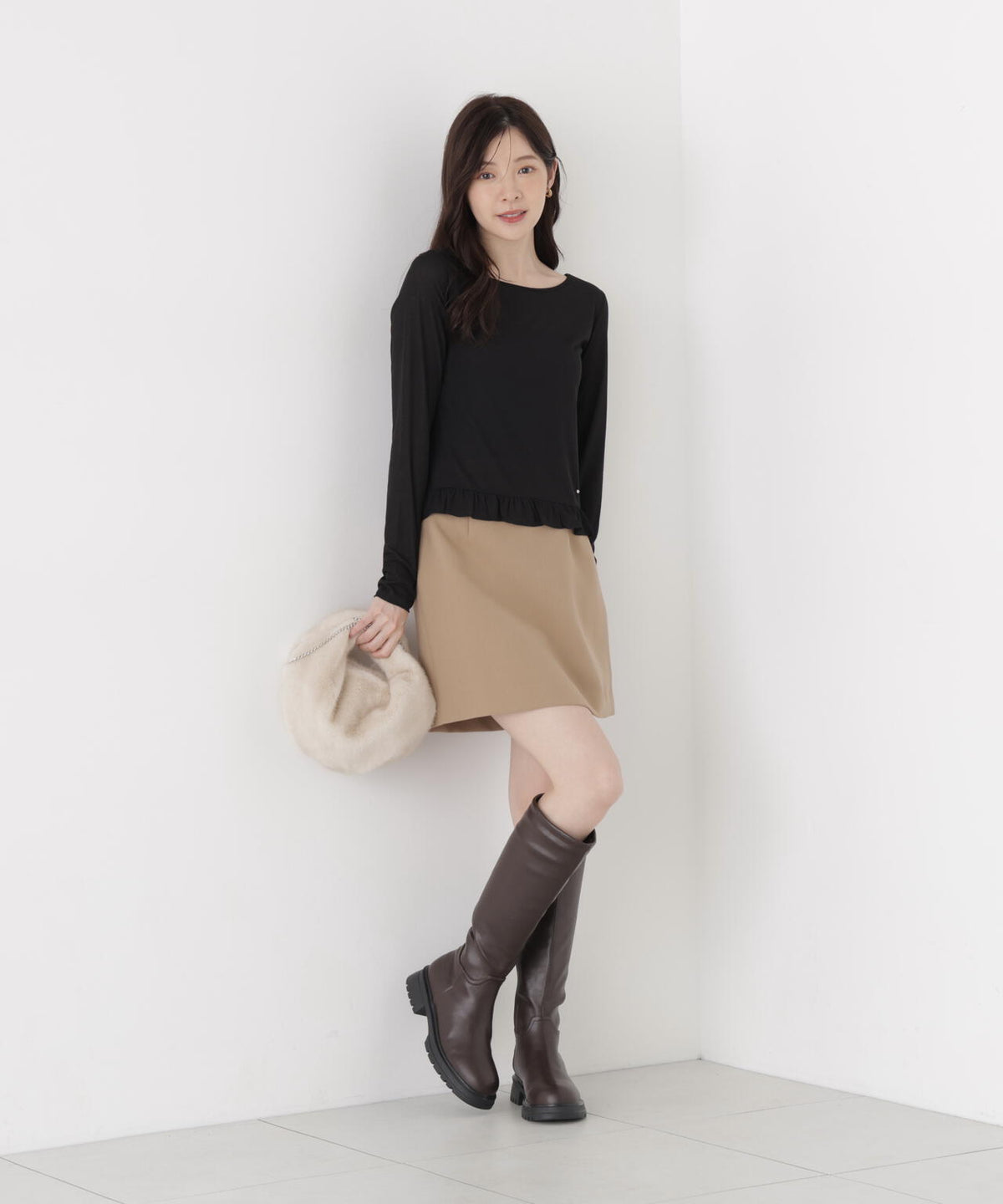 167cm 着用サイズ:FR