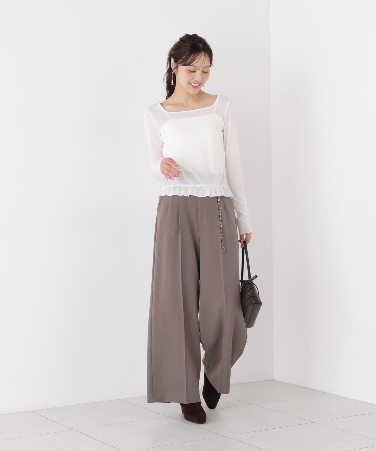 167cm 着用サイズ:FR