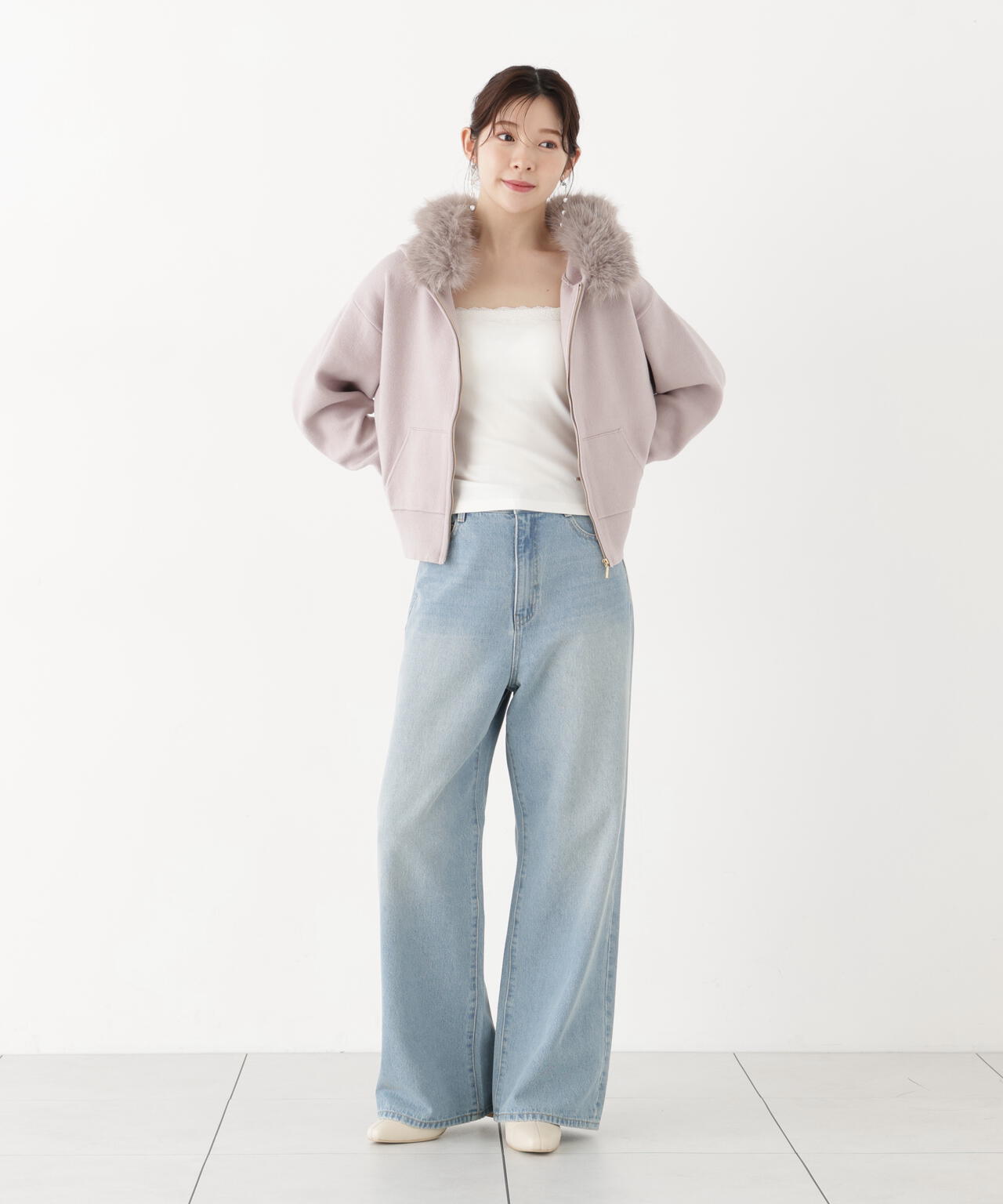 167cm 着用サイズ:FR