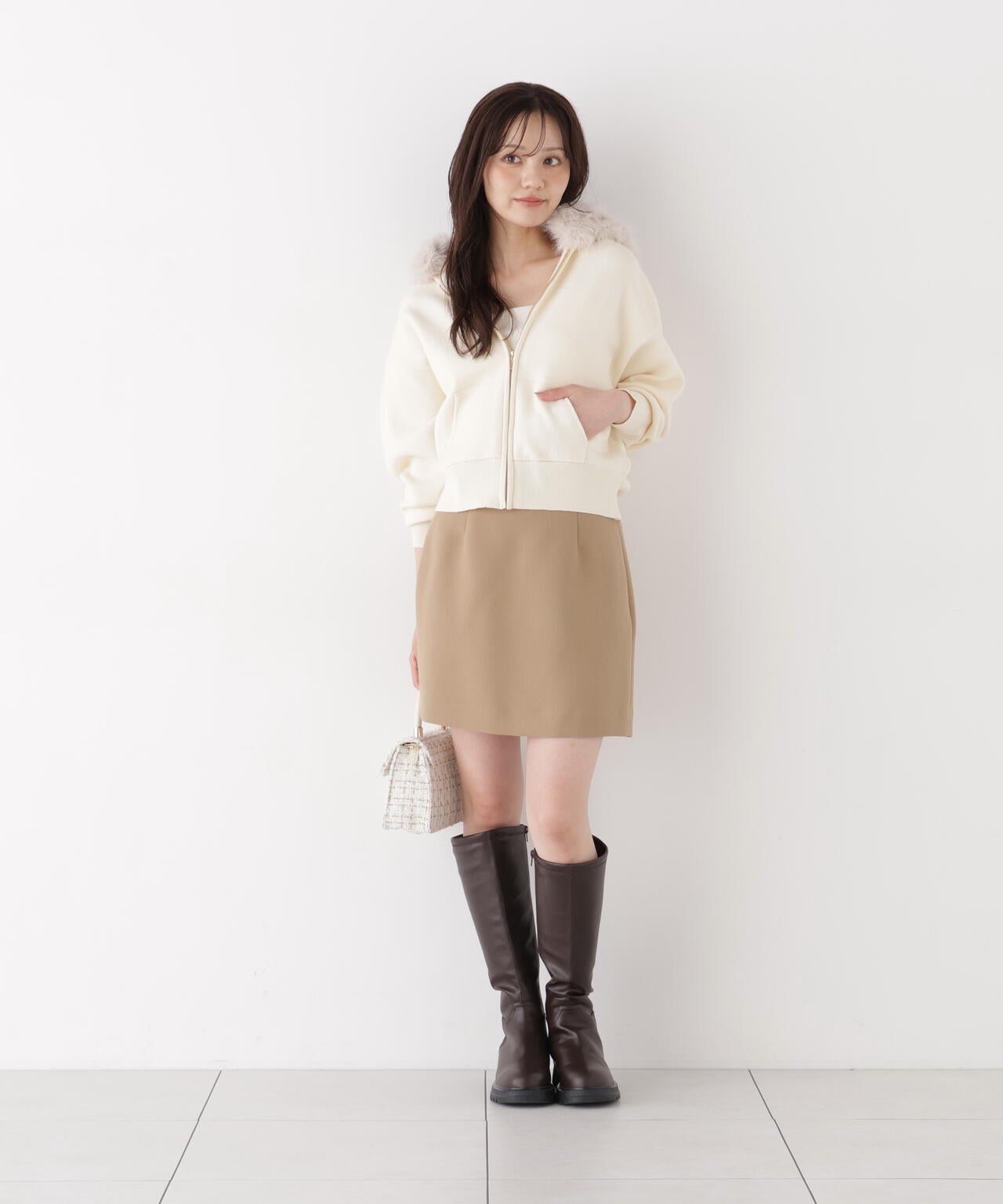 167cm 着用サイズ:FR
