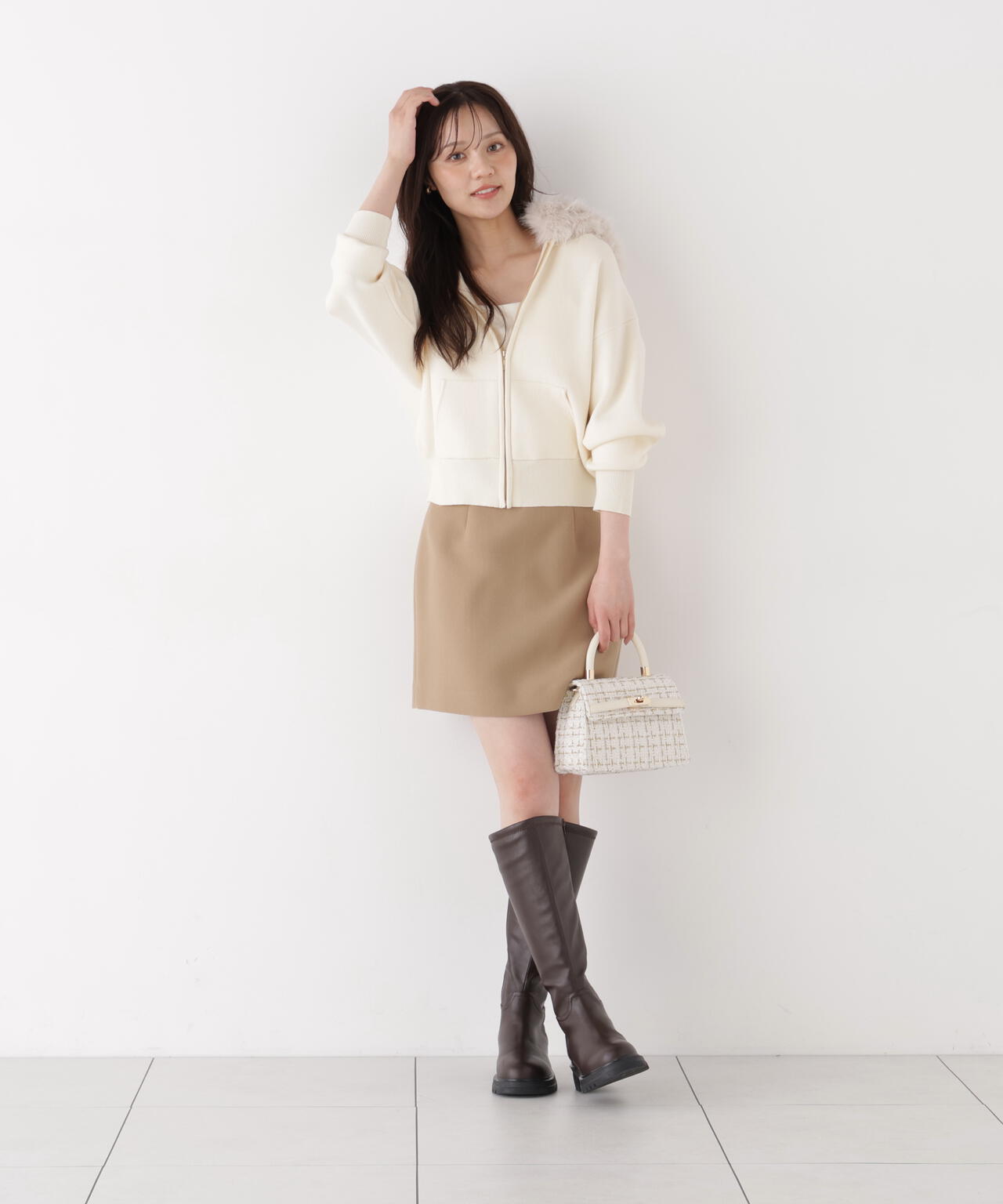 167cm 着用サイズ:FR