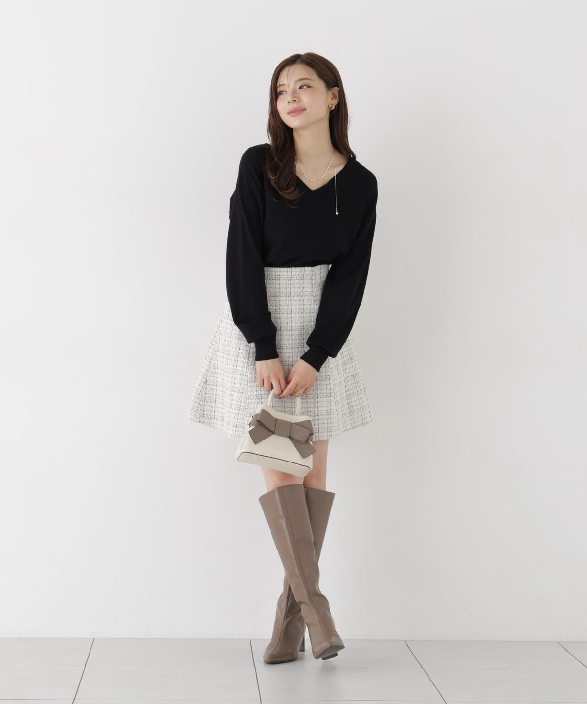165cm 着用サイズ:FR