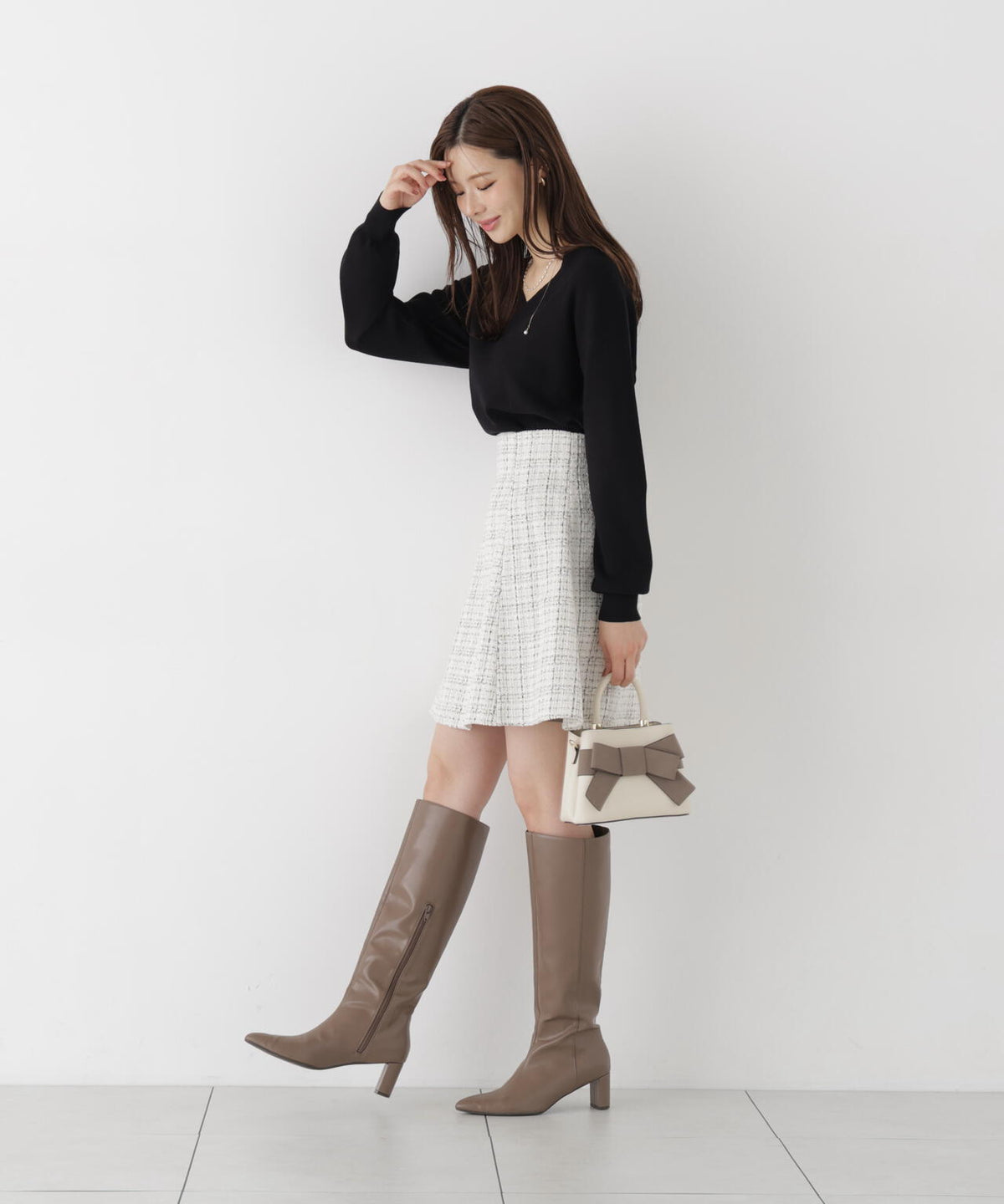 165cm 着用サイズ:FR