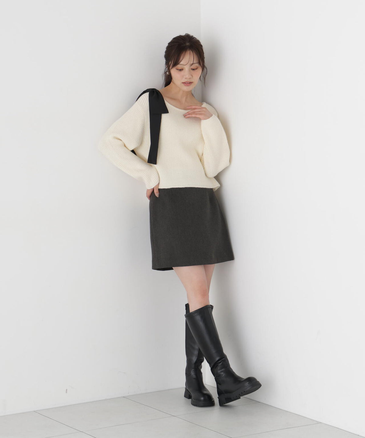 165cm 着用サイズ:FR