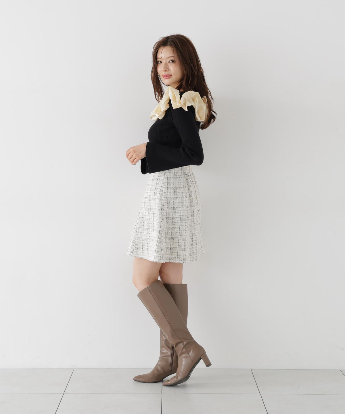 165cm 着用サイズ:FR