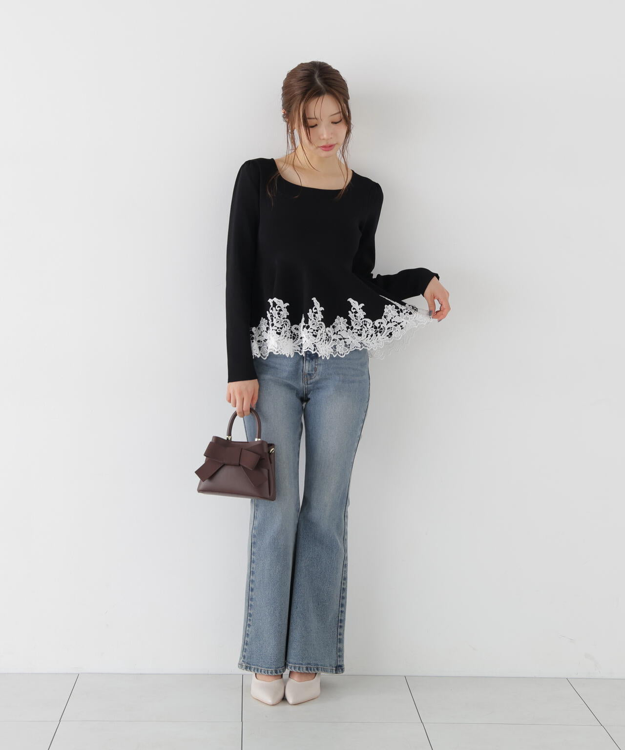 165cm 着用サイズ:FR
