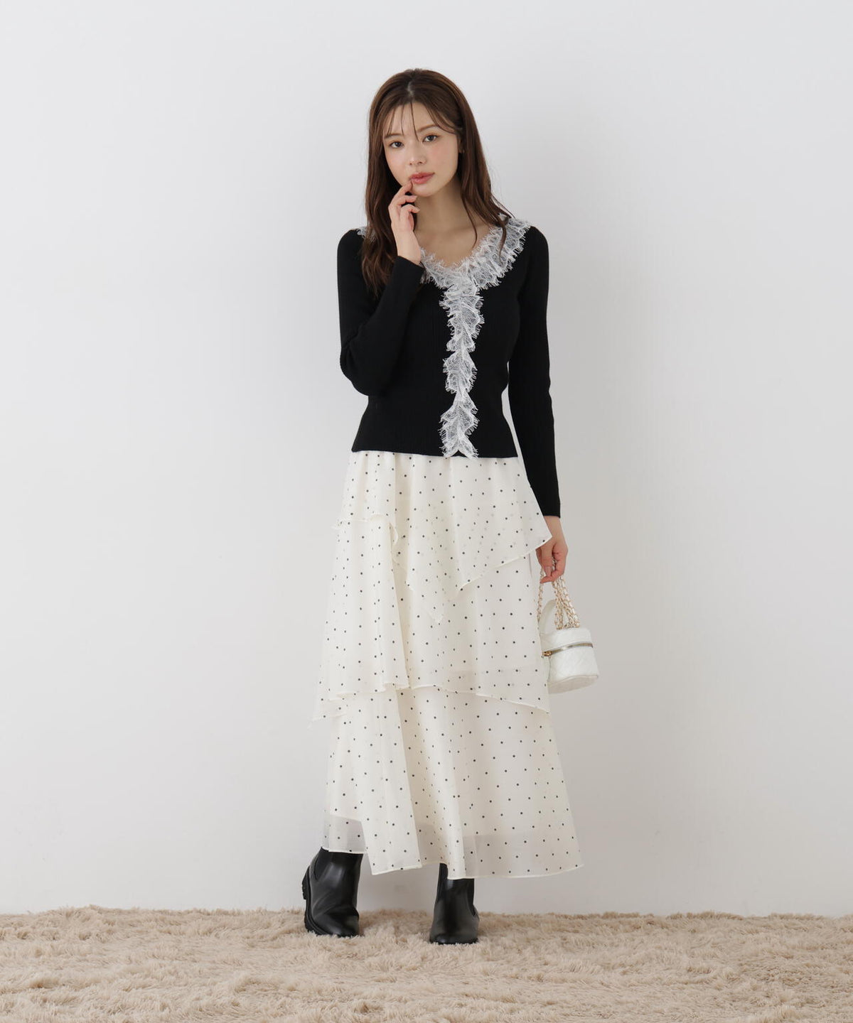 165cm 着用サイズ:FR