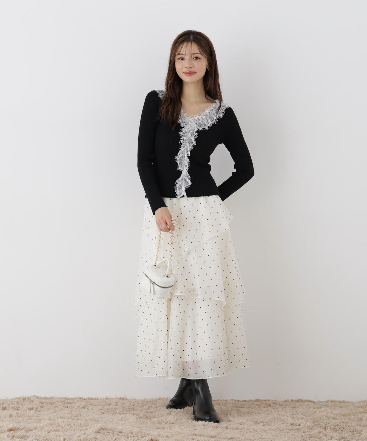 165cm 着用サイズ:FR