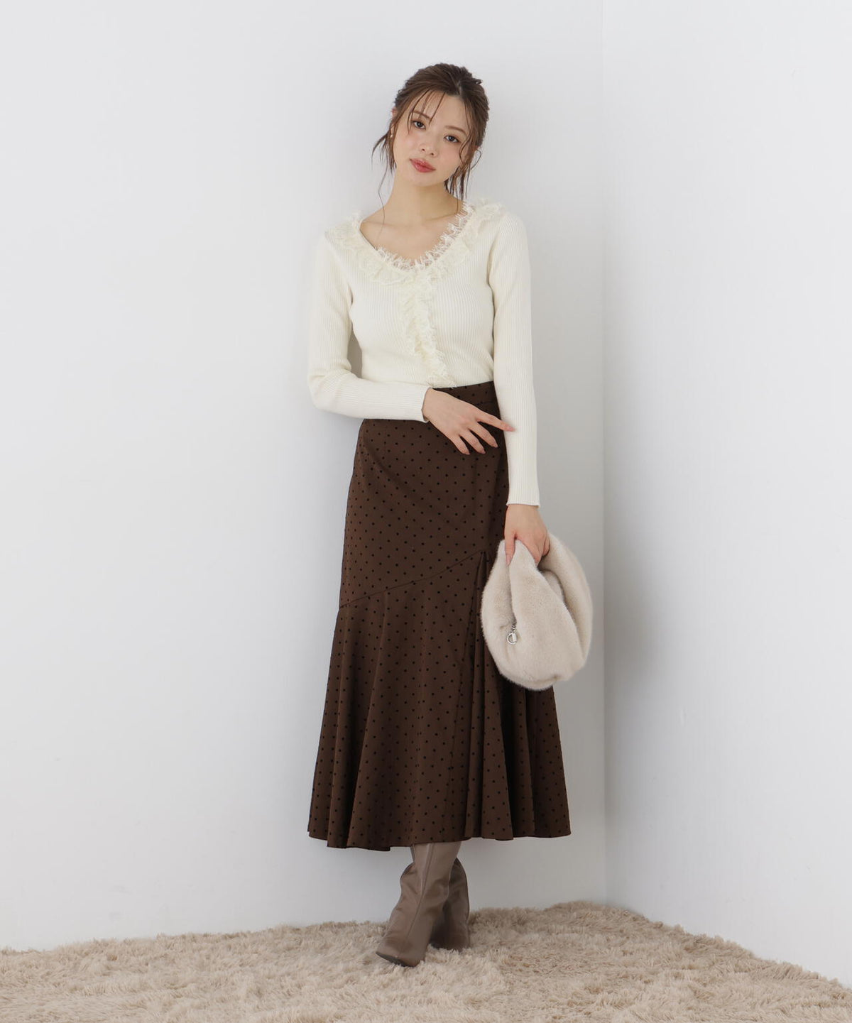 165cm 着用サイズ:FR
