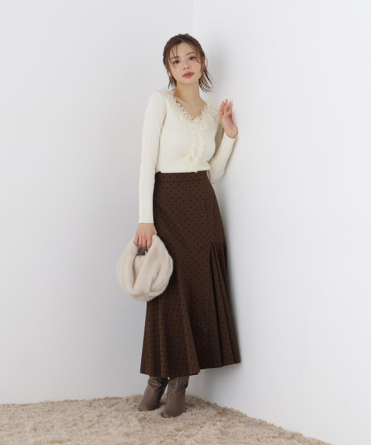 165cm 着用サイズ:FR