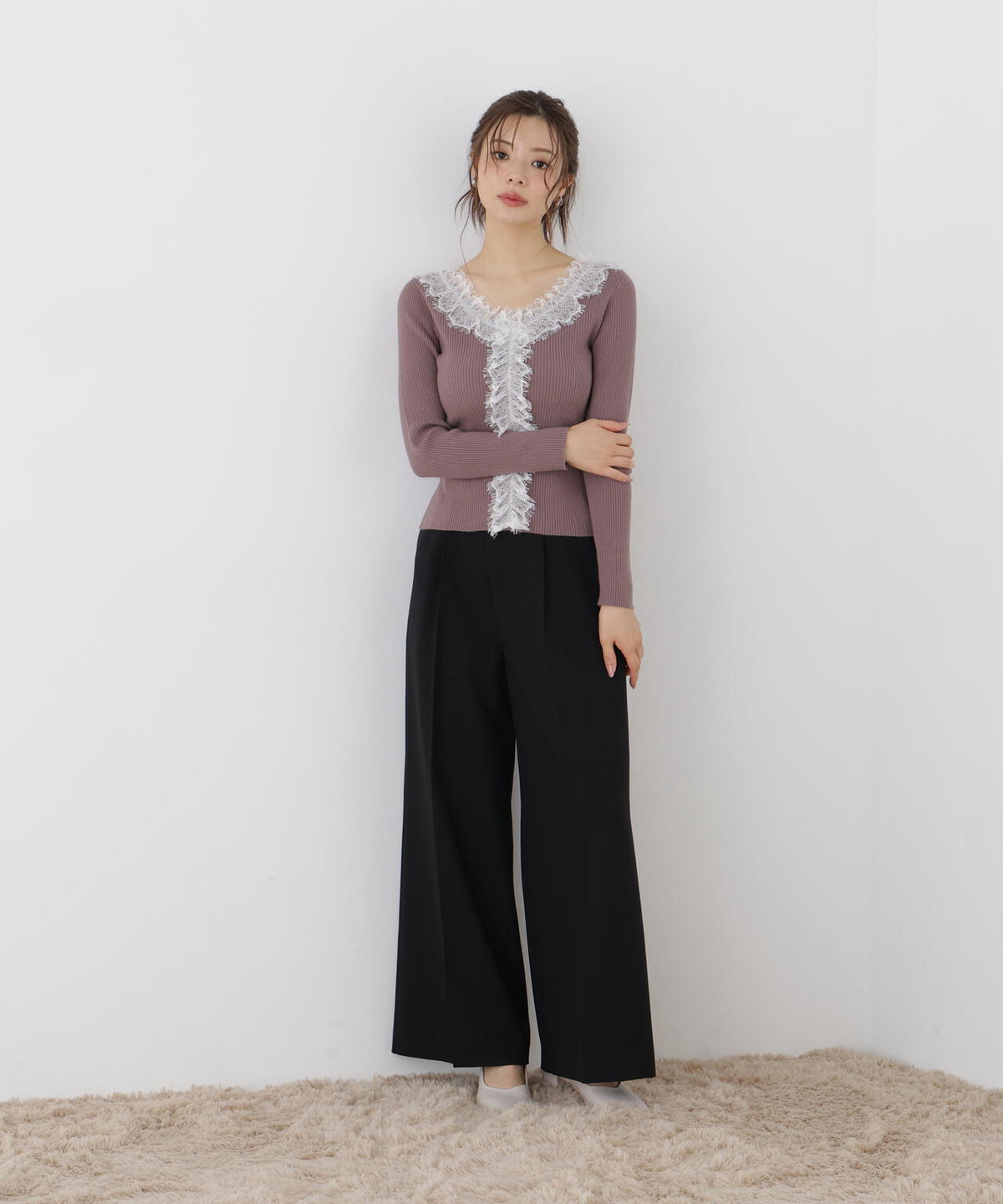 165cm 着用サイズ:FR