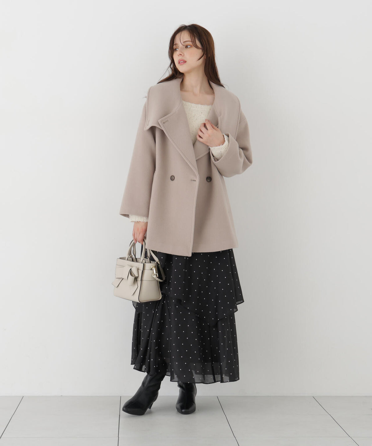 165cm 着用サイズ:FR