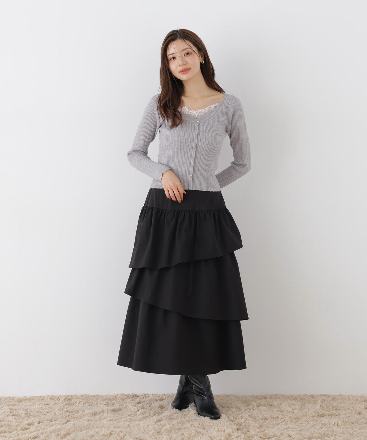165cm 着用サイズ:FR