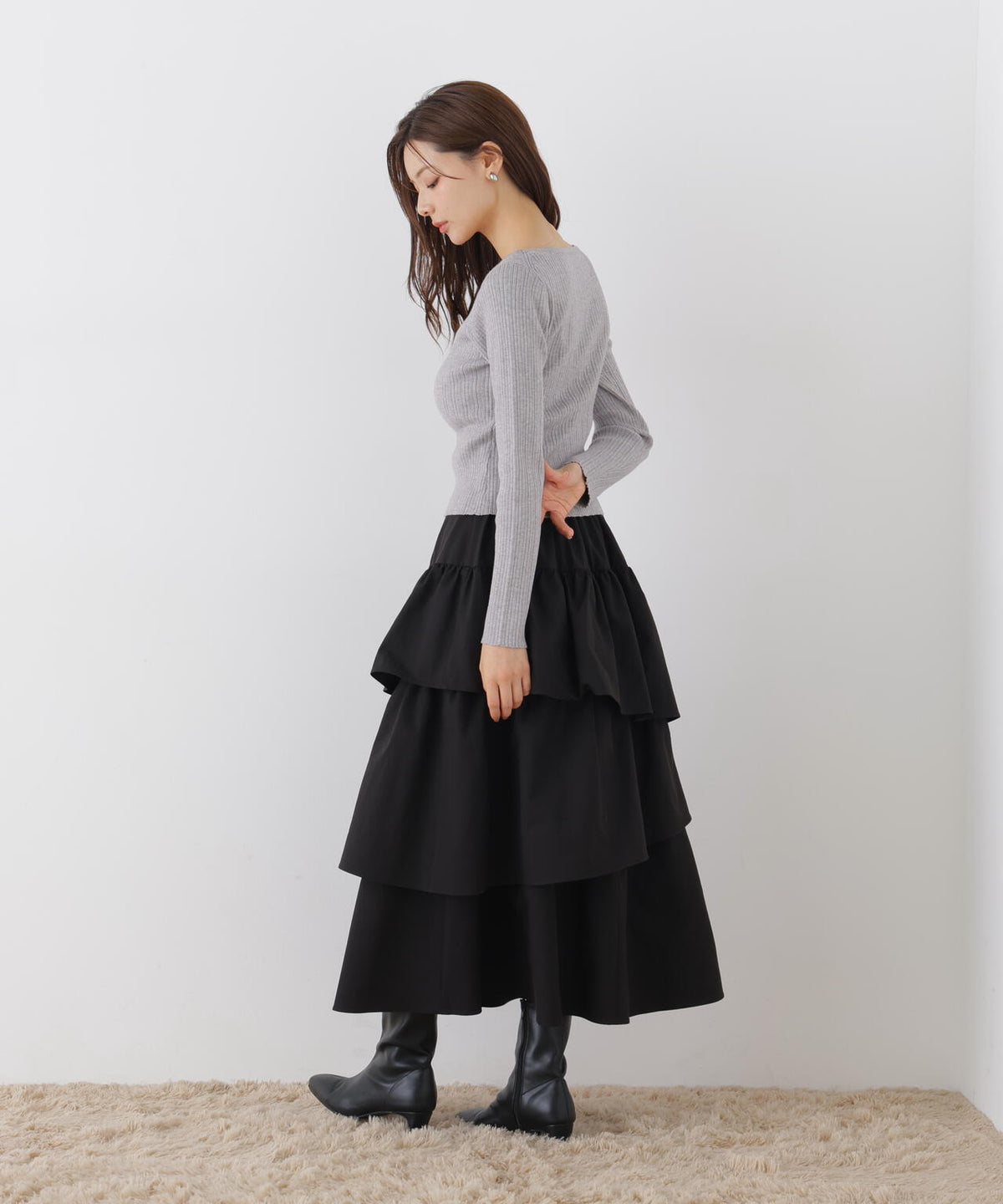165cm 着用サイズ:FR