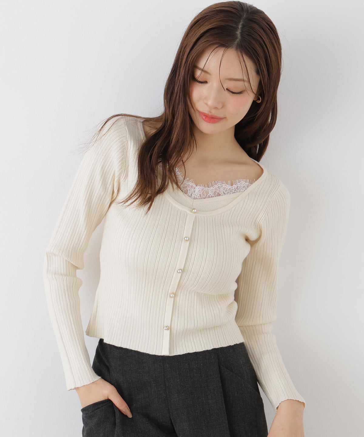 165cm 着用サイズ:FR