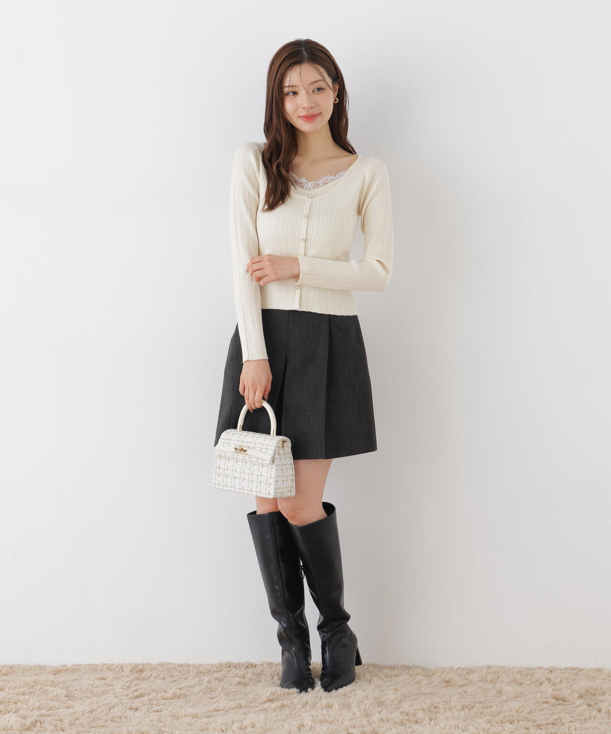 165cm 着用サイズ:FR