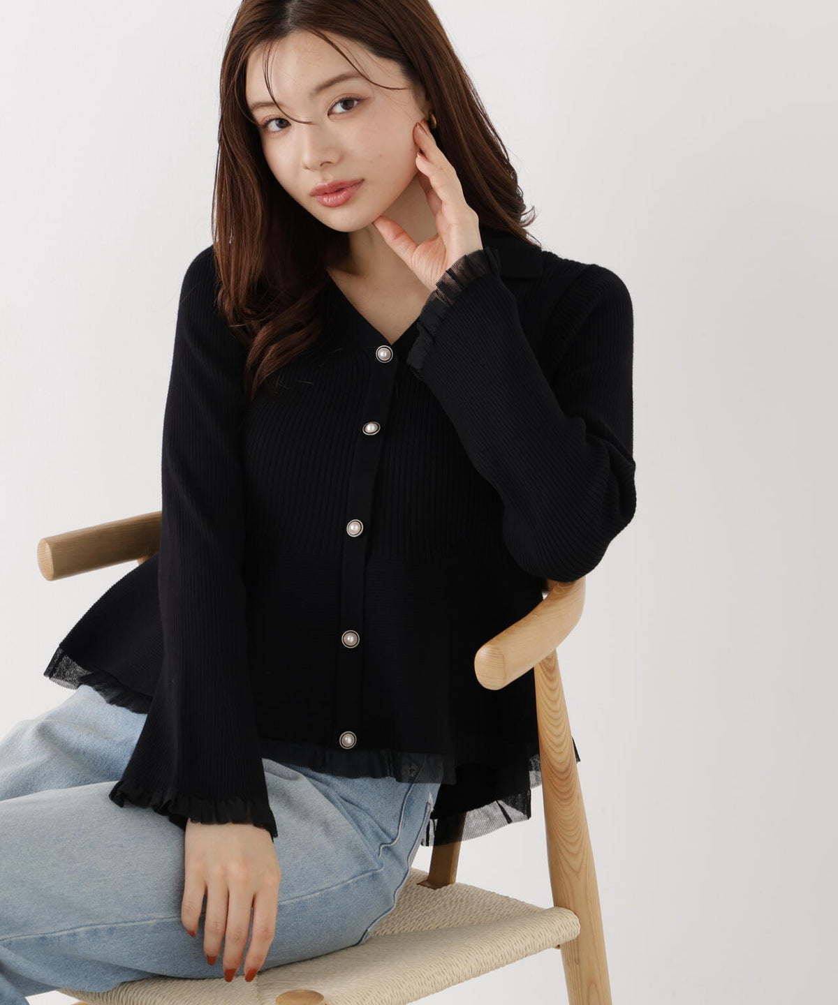165cm 着用サイズ:FR