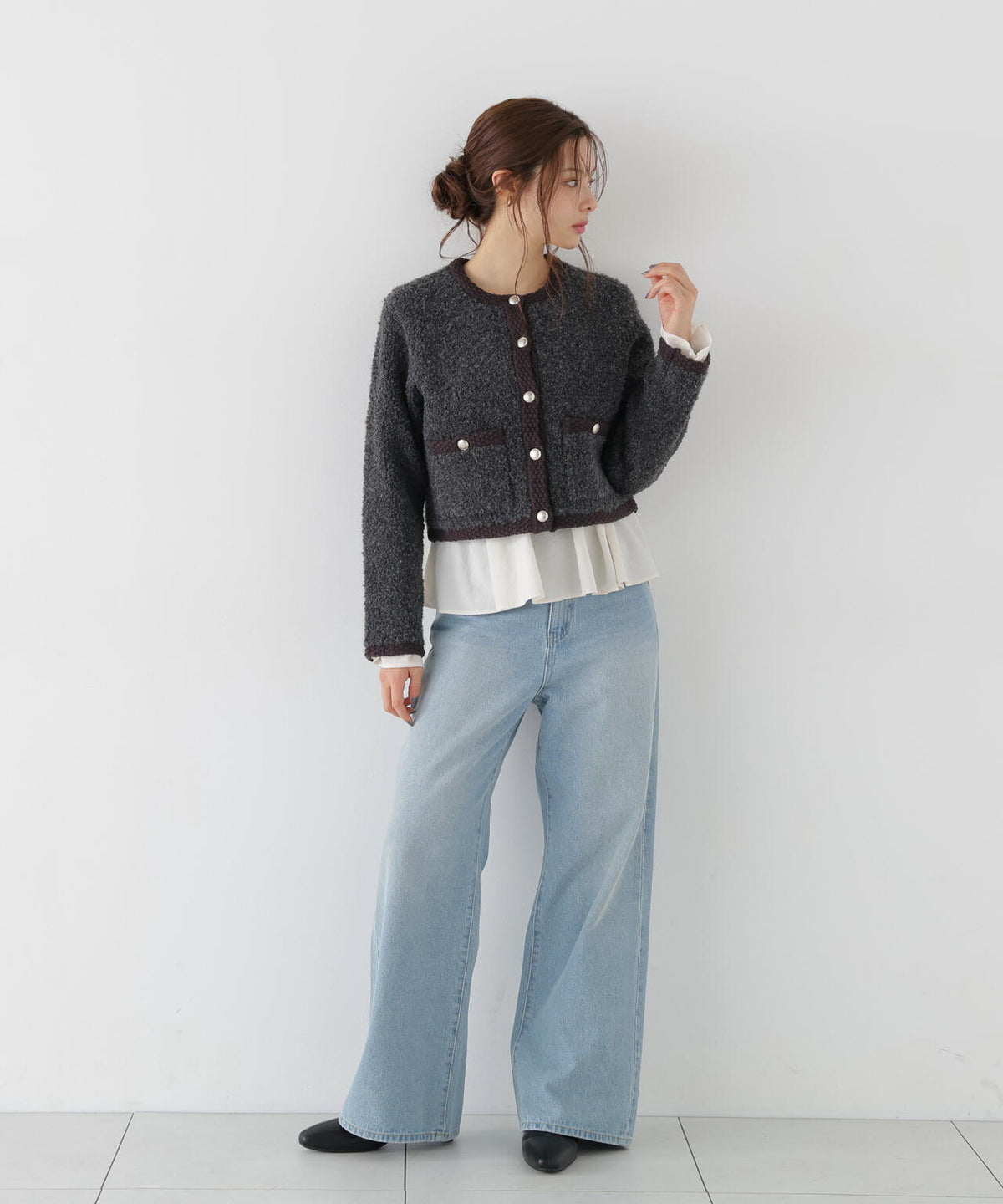 165cm 着用サイズ:FR