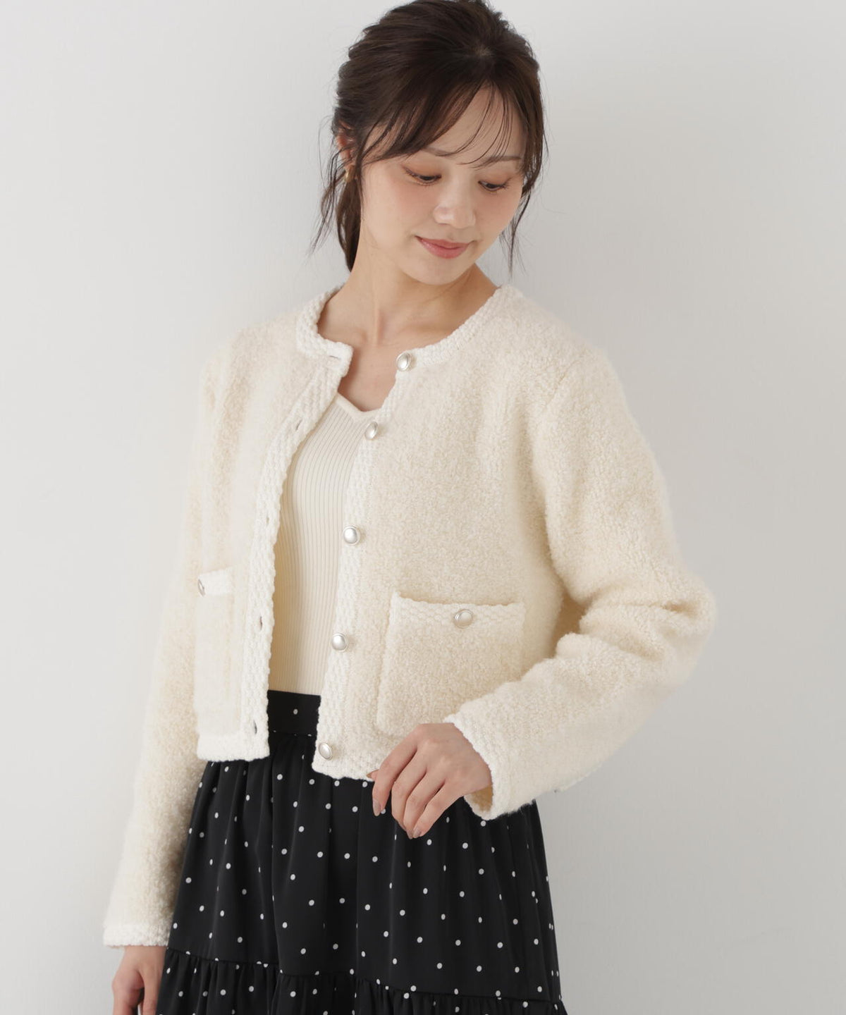 165cm 着用サイズ:FR