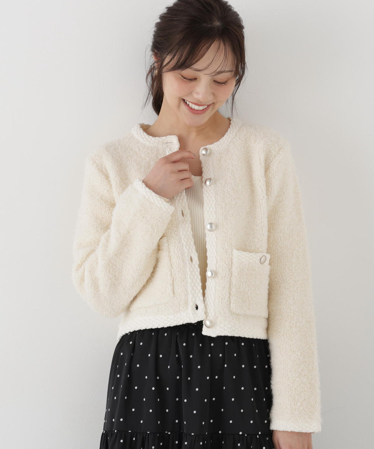 165cm 着用サイズ:FR