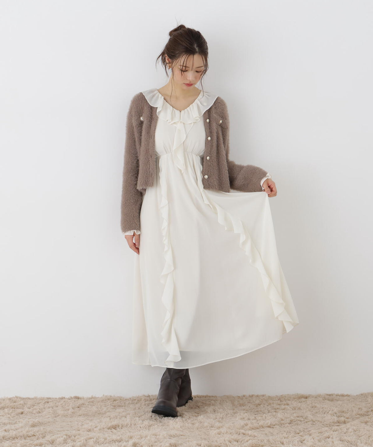 165cm 着用サイズ:FR