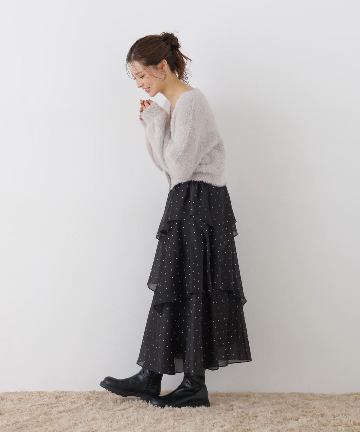165cm 着用サイズ:FR