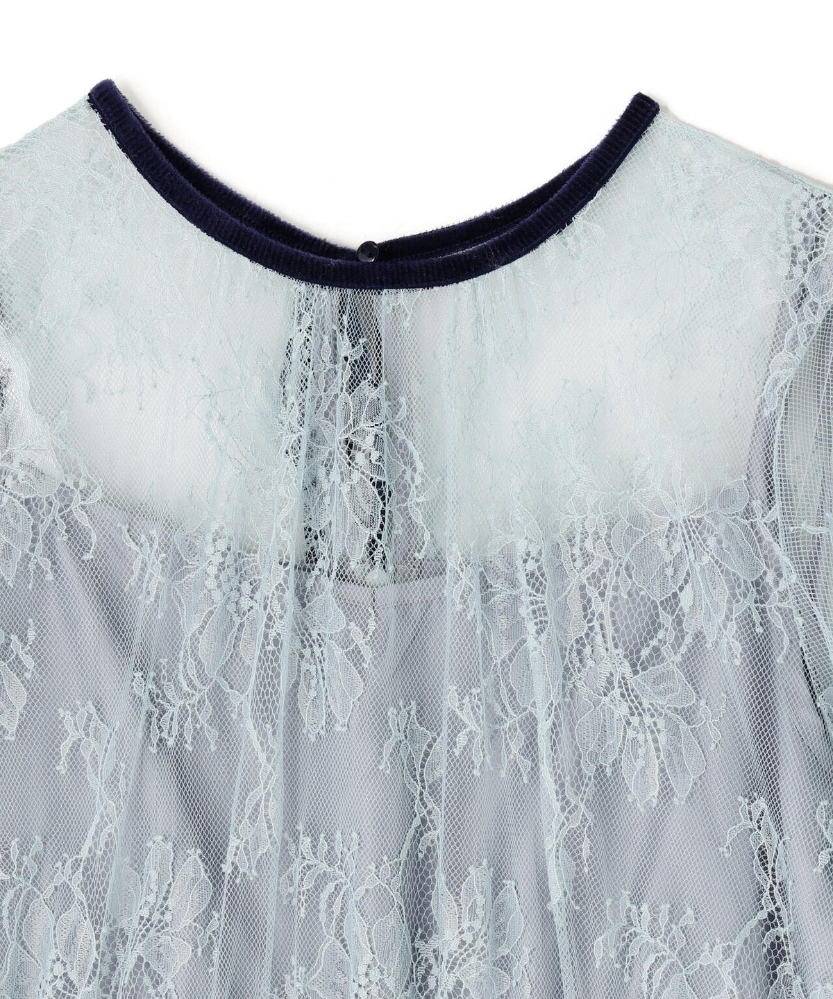 ベロアリボンシアーワンピース