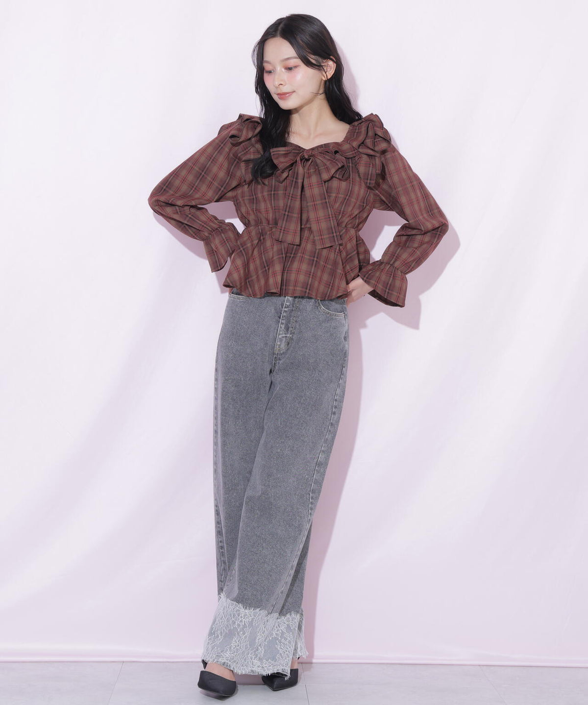 167cm 着用サイズ:FR