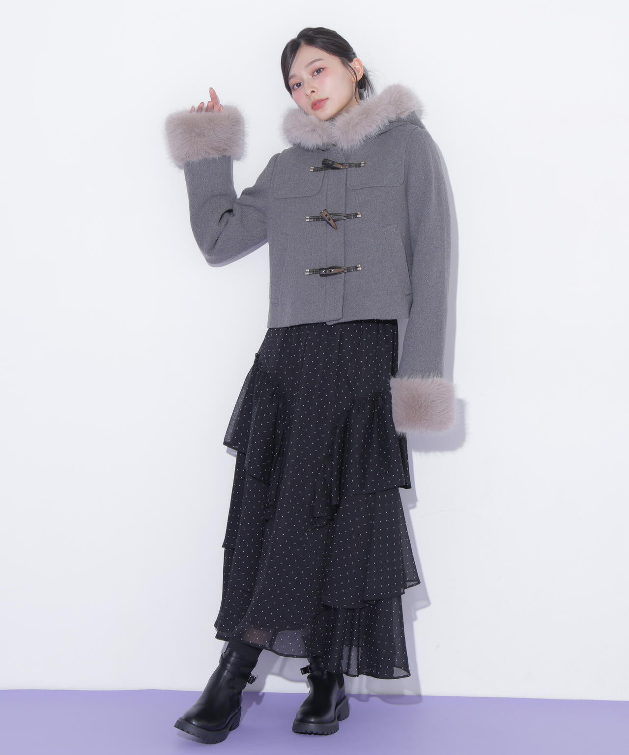 162cm 着用サイズ:FR