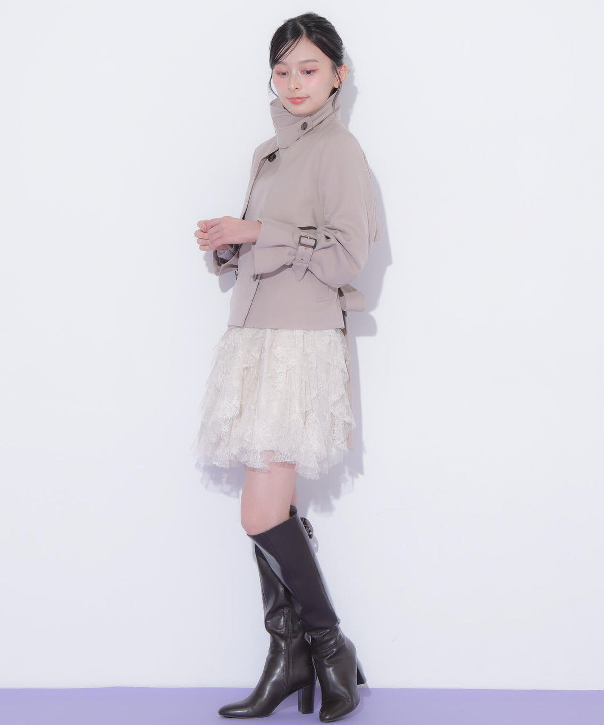 162cm 着用サイズ:FR