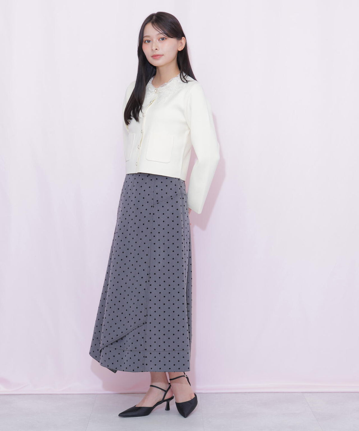 162cm 着用サイズ:FR