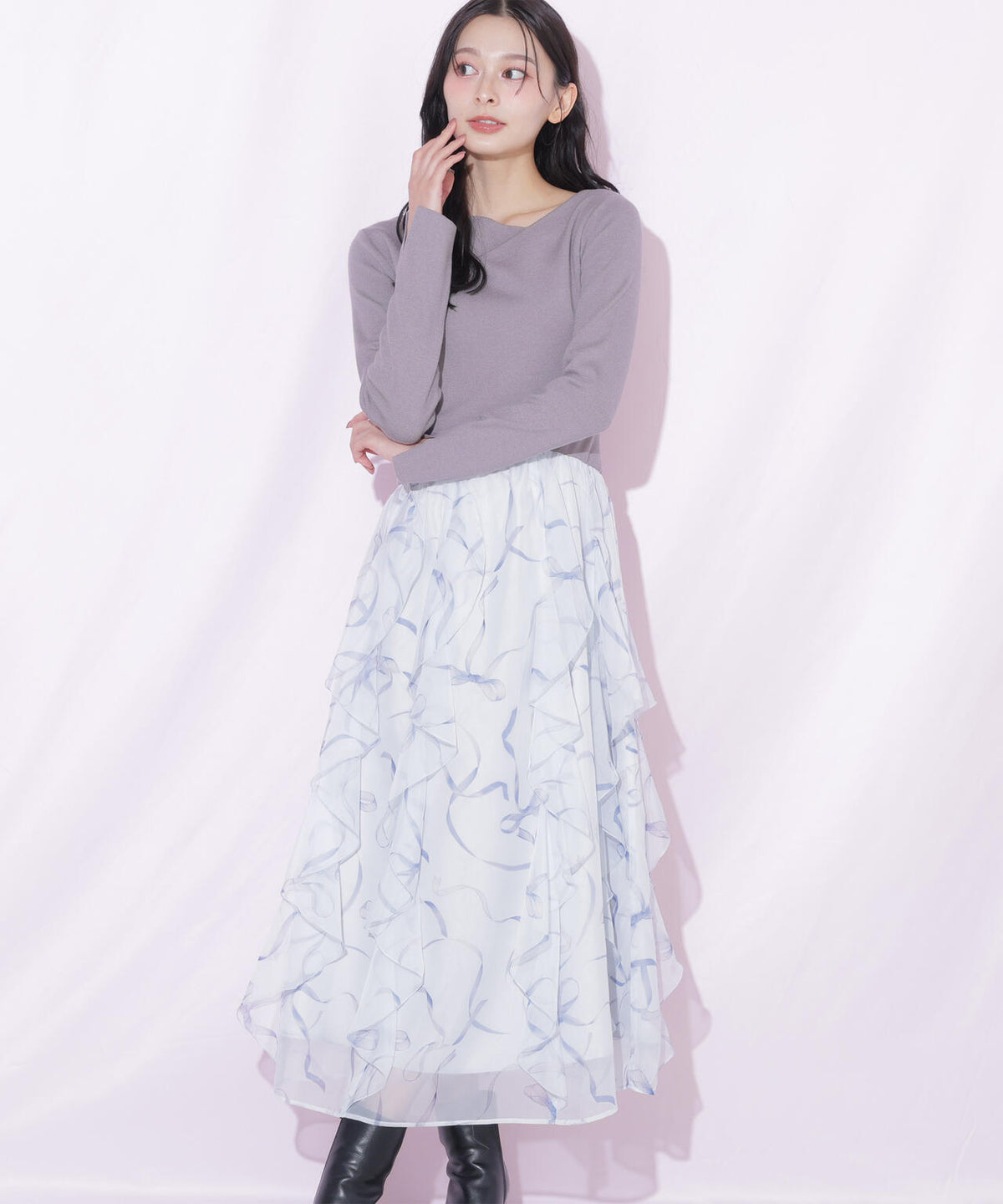 162cm 着用サイズ:FR