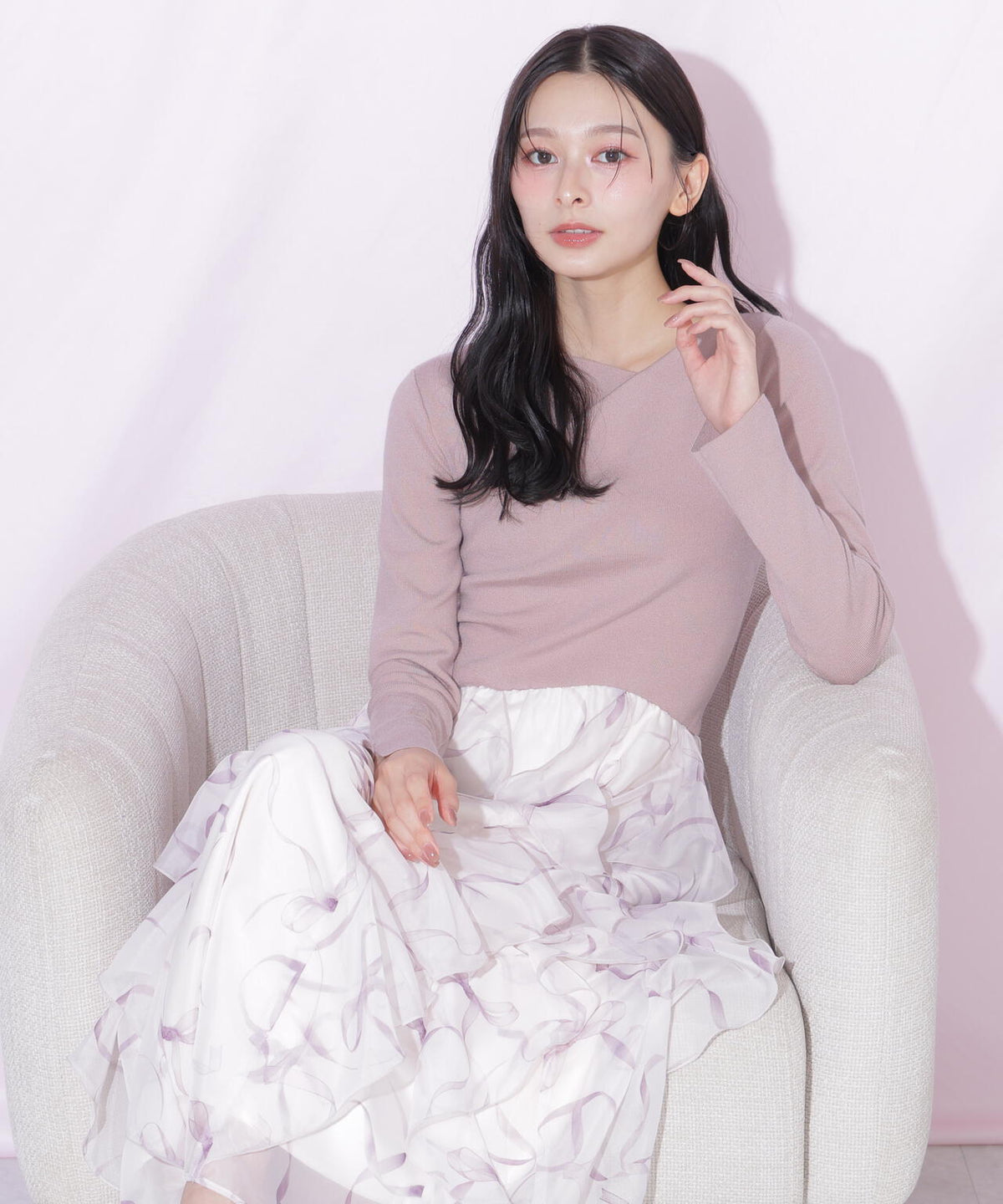 162cm 着用サイズ:FR