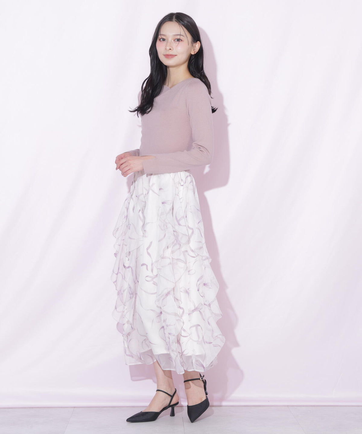 162cm 着用サイズ:FR