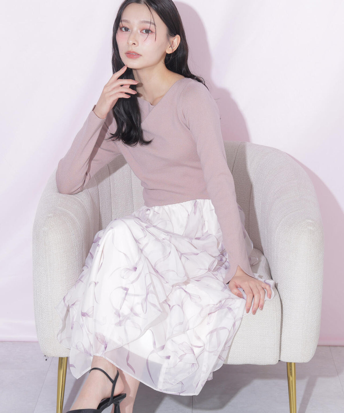 162cm 着用サイズ:FR