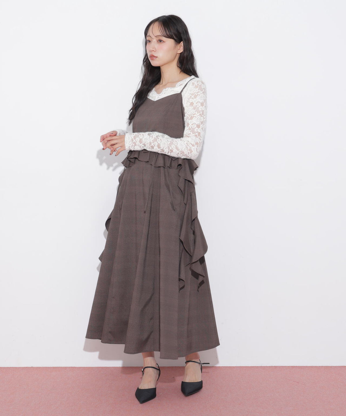160cm 着用サイズ:FR