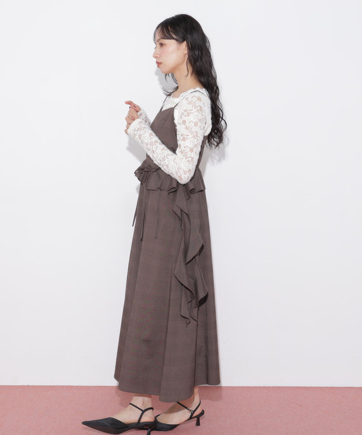 160cm 着用サイズ:FR