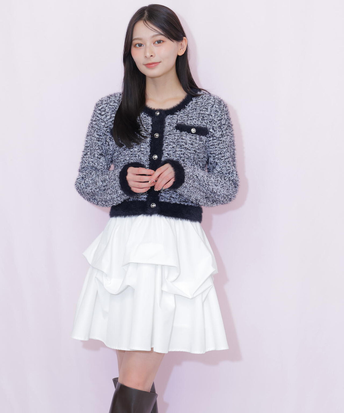 162cm 着用サイズ:FR