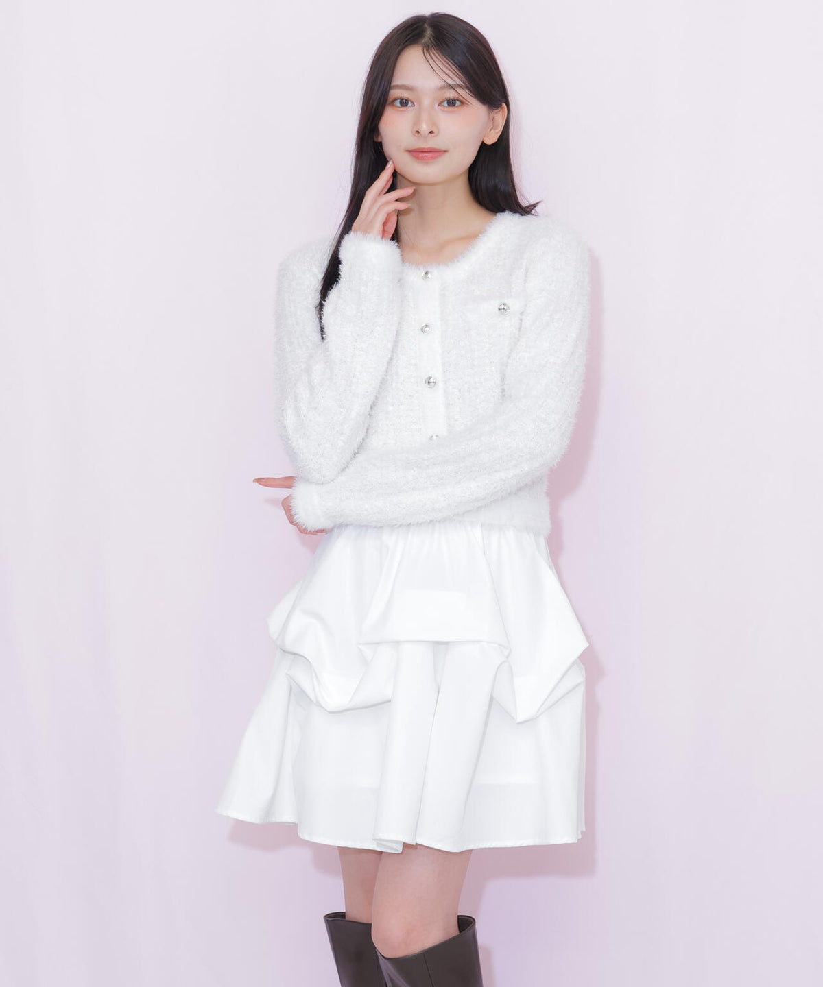 162cm 着用サイズ:FR