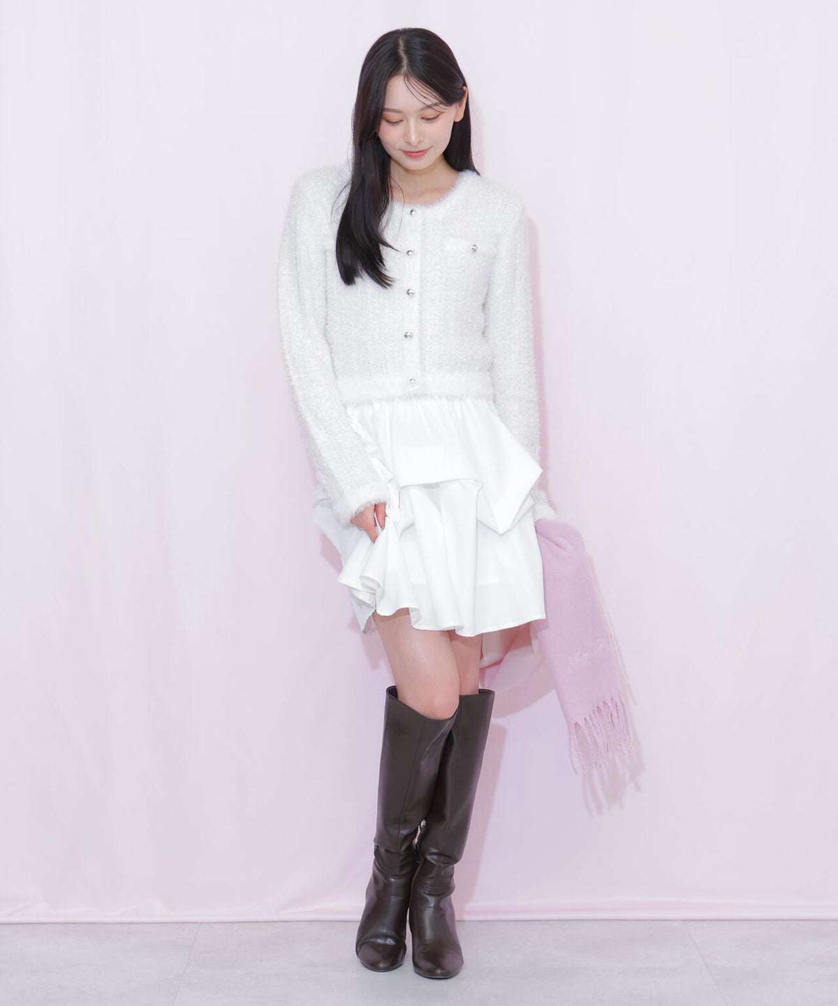 162cm 着用サイズ:FR