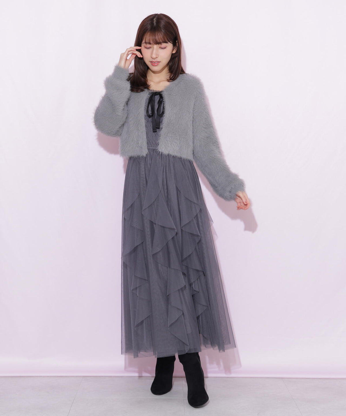 161cm 着用サイズ:FR